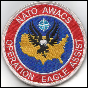 AWACS badge voor operatie “Eagle Assist”