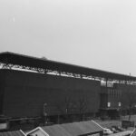Exterieur van het Olympisch Stadion in 1971