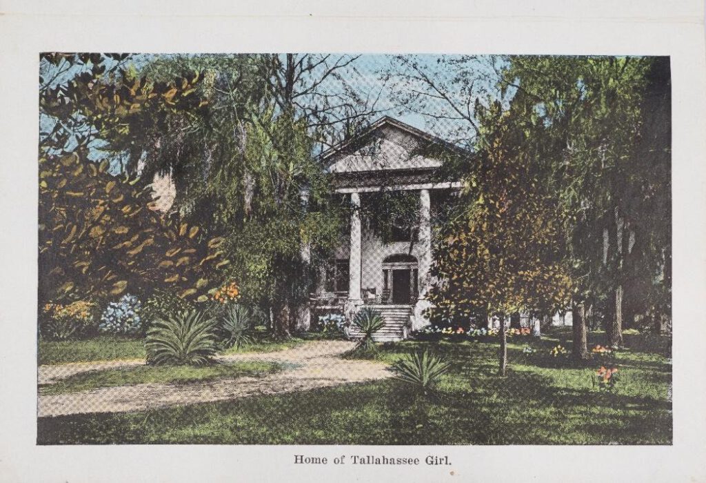 Home of Tallahassee Girl - Ansichtkaart die Anna Remmerie naliet