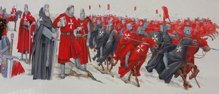 Welke Ridders Waren Te Herkennen Aan Het Maltezer Kruis