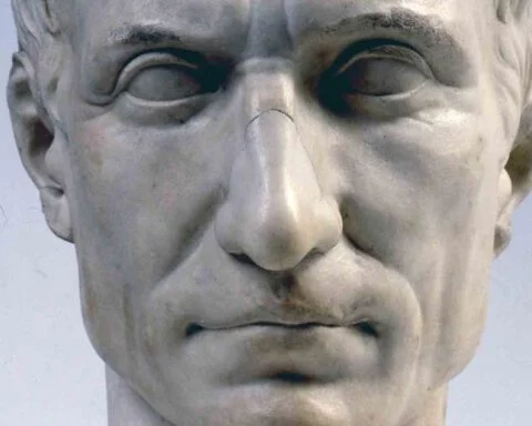 Postuum portret van Julius Caesar uit de Vaticaanse Musea