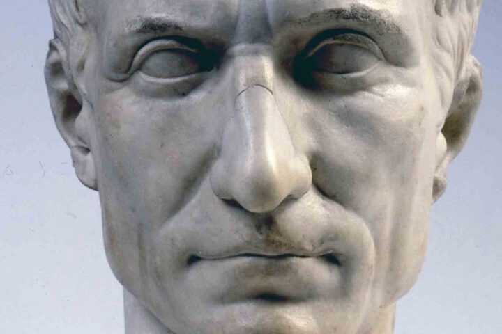 Postuum portret van Julius Caesar uit de Vaticaanse Musea