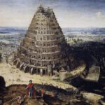 Toren van Babel - Lucas van Valckenborch, 1594