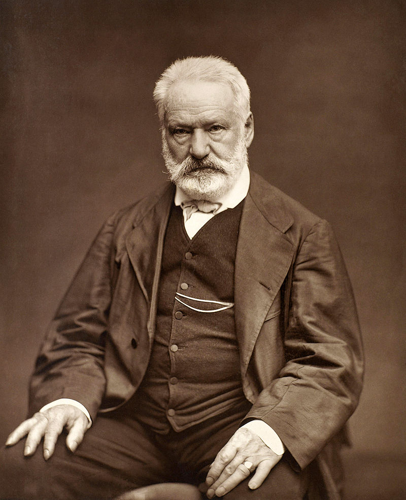 Victor Hugo, geportretteerd door  Étienne Carjat