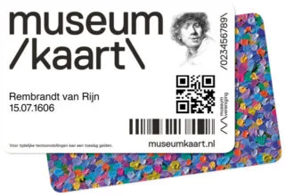 Voorbeeld van een Museumkaart - Afb: Museumvereniging