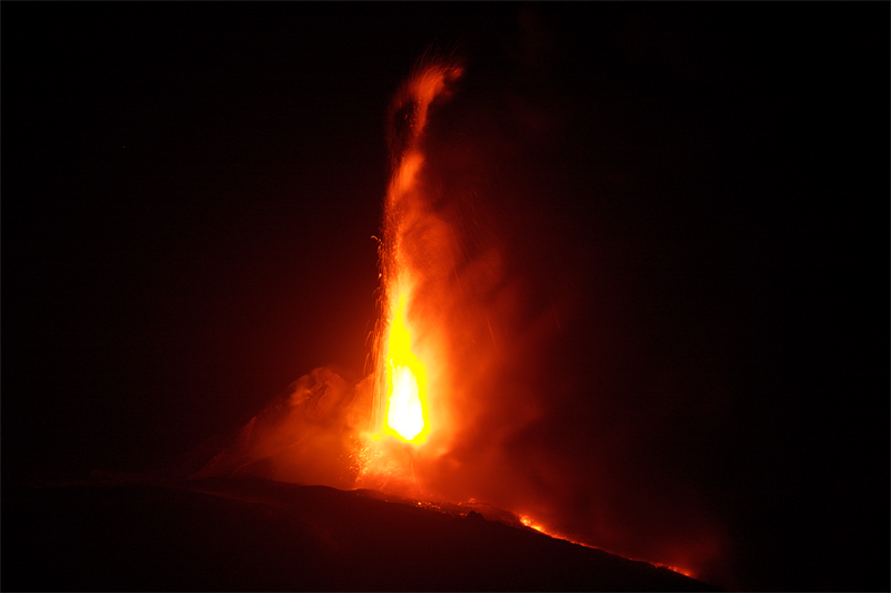 Uitbarsting van de vulkaan Etna, 7 september 2007 