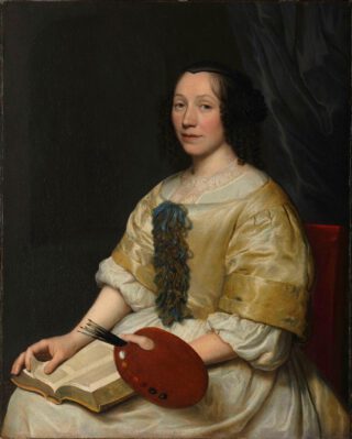 Wallerant Vaillant, Maria van Oosterwijck (1630-1693), 1671, Rijksmuseum, Amsterdam