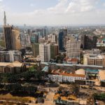 Zicht op Nairobi