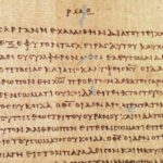 Een van de oudste fragment van het Nieuwe Testament. - Bevat een deel van de Tweede brief aan de Korinthiërs