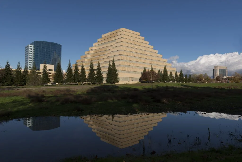 'The Ziggurat' in West Sacramento