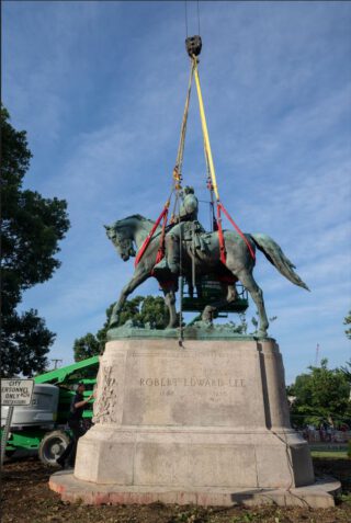 Verwijderen van Standbeeld van Robert E. Lee (2021) 