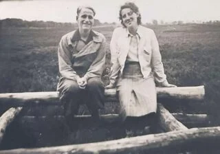 Erns en Ilse in 1939