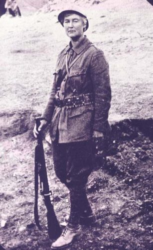 Flora Sanders tijdens de Eerste Wereldoorlog
