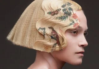 Alexis Ferrer — Wella Professionals Global Creative Artist Printed Hairpiece 2021 (collection La Favorite)