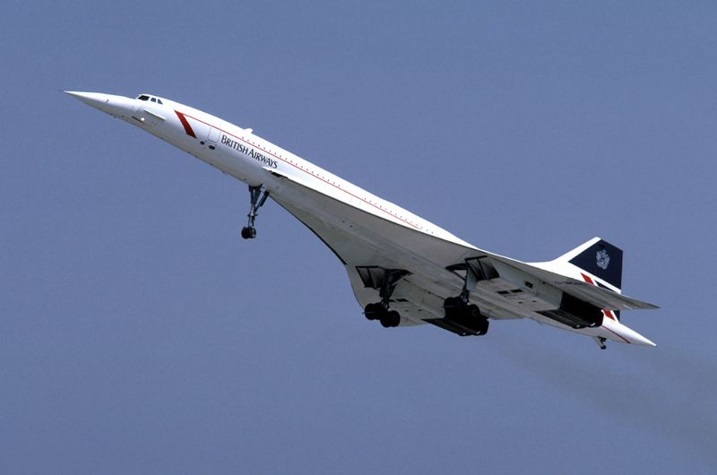 British Airways Concorde G-BOAC, 1986