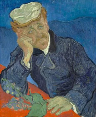Vincent van Gogh, Dokter Paul Gachet, 1890 - Musée d’Orsay, Parijs