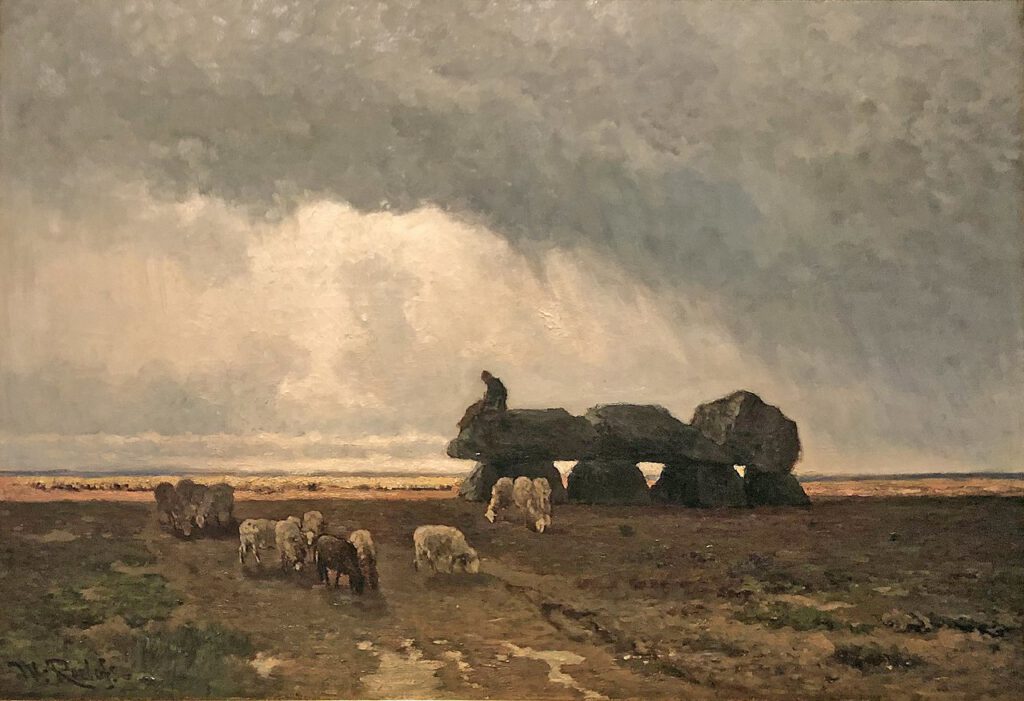 Het hunebed van Tynaarlo - Willem Roelofs, 1861 