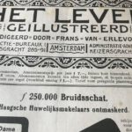 Bericht in het weekblad Het Leven, 1918