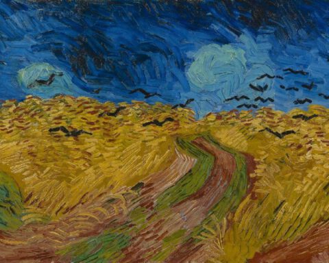 Vincent van Gogh, Korenveld met kraaien, Auvers-sur-Oise, 1890