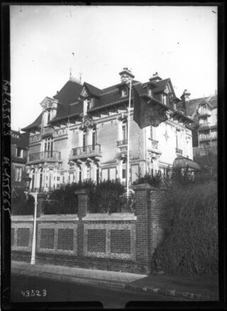 Villa in Sainte-Adresse waar tijdens de Eerste Wereldoorlog het Belgische ministerie van Buitenlandse Zaken gehuisvest was