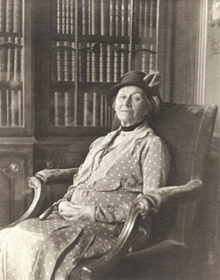 Alice Liddell in 1932, op tachtigjarige leeftijd