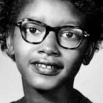 Claudette Colvin op dertienjarige leeftijd, 1953