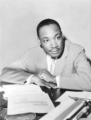 Martin Luther King in 1957