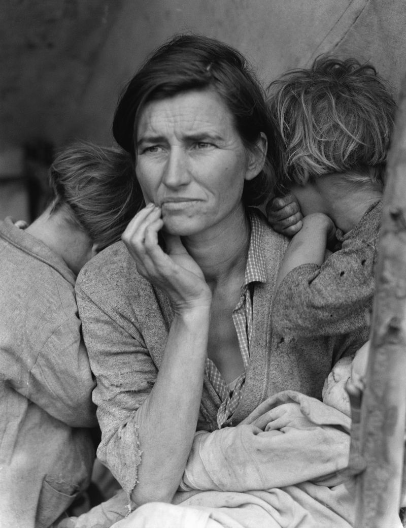 Migranten-moeder, 1936