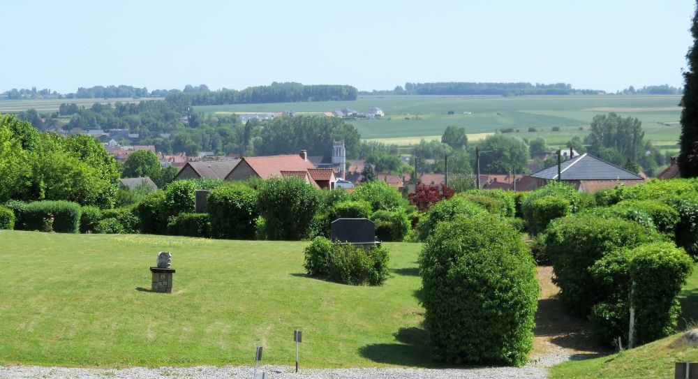 Panorama.Zicht op Thérouanne