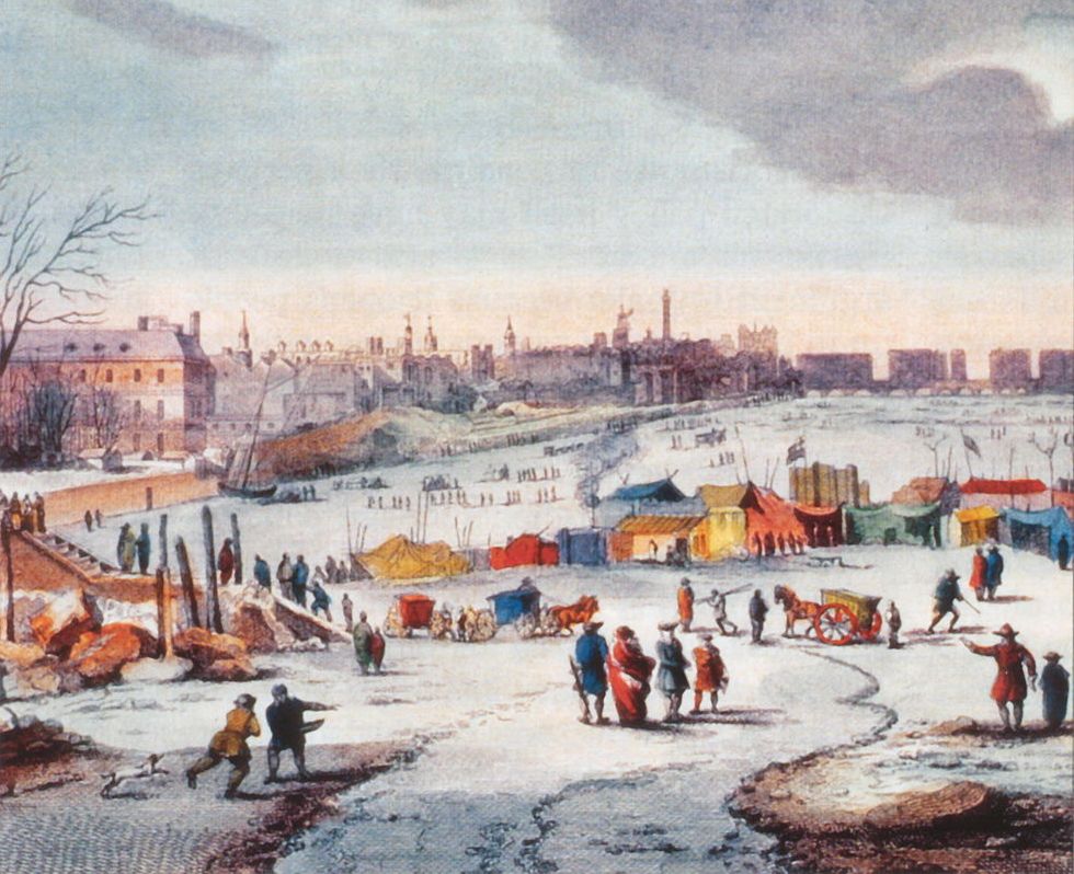 Thames Frost Fair, 1683-84 - Thomas Wyke
