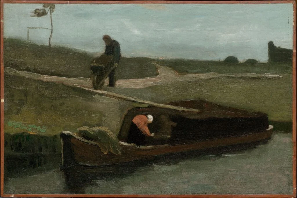 Vincent van Gogh, De Turfschuit, Drenthe, 1883