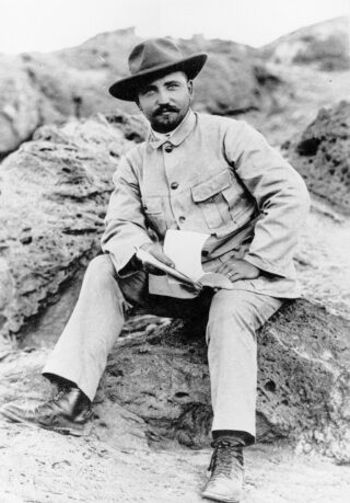  Het was August Stauch die in 1908 de aanzet gaf tot de diamantwinning in Kolmanskop.