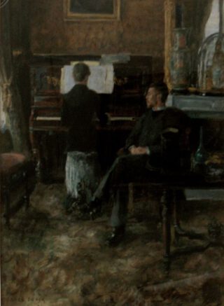 La Musique Russe - James Ensor, 1881
