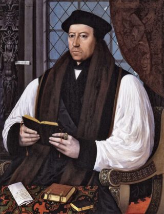 Thomas Cranmer, portret door Gerlach Flicke, 1545