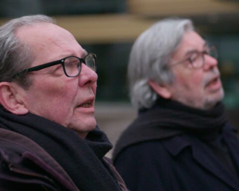 Vincent en Maarten van Rossem in Den Haag