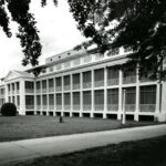 De ziekenboeg van de patiënten in Carville, gebouwd in 1933.