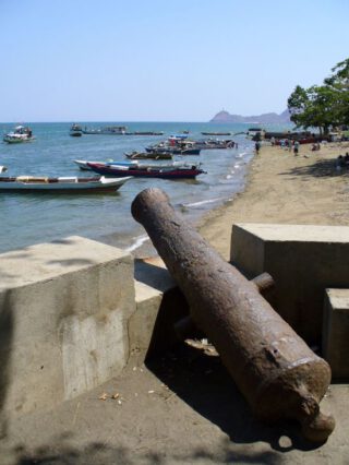 Het oude Portugese fort in Dili