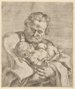 Jozef en het kindje Jezus - Guide Reni, zeventiende eeuw 