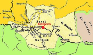 Het gebied dat door het Verdrag van Passarowitz onderdeel ging uitmaken van het Oostenrijkse Keizerrijk