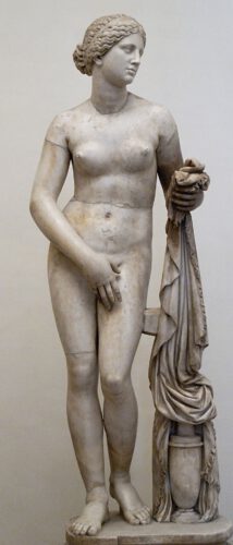 Kopie van de Aphrodite van Knidos in Rome