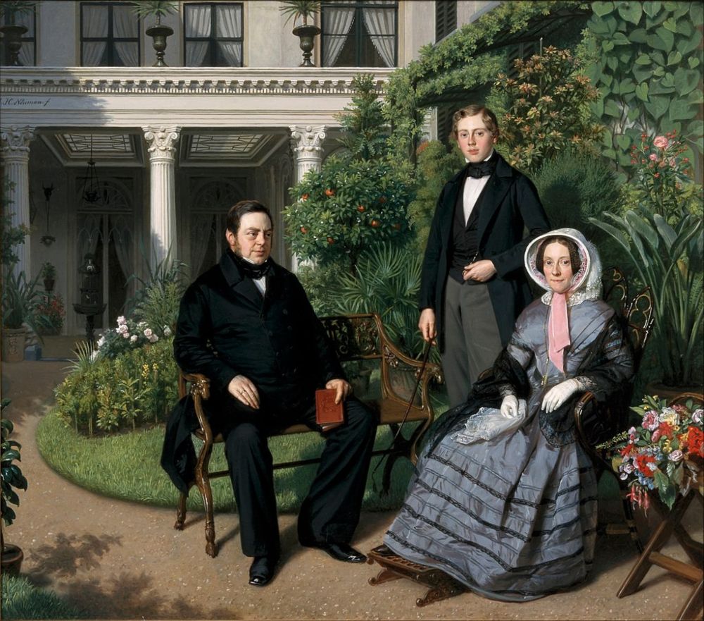 Johan Heinrich Neuman, Alexander Metelerkamp en zijn gezin, 1851-52. Centraal Museum Utrecht