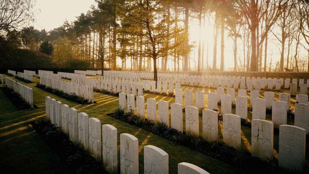 Buttes New British Cemetery - Britse militaire begraafplaats bij Zonnebeke