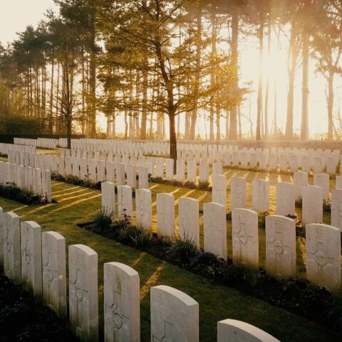 Buttes New British Cemetery - Britse militaire begraafplaats bij Zonnebeke
