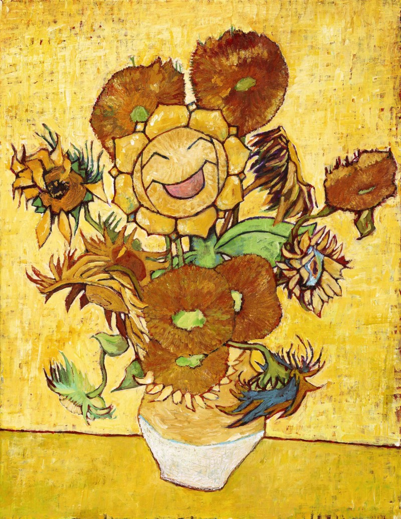 Pokémon Van Gogh zonnebloemen