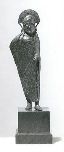 Bronzen figuur van een Spartaan officier (6e-5e eeuw v.Chr.)