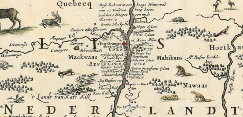 Beverwijck en omgeving rond 1622-1725