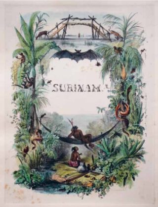 Titelpagina van de eerste druk van de Voyage à Surinam