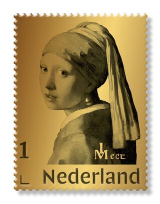 Gouden Postzegel: 'Meisje met de parel'