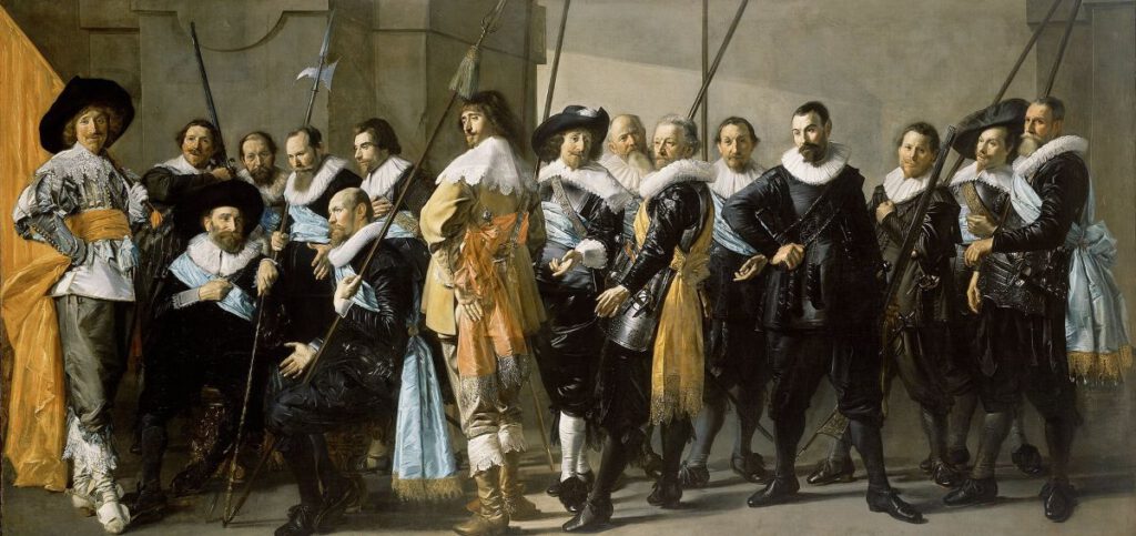 De magere compagnie - Frans Hals en Pieter Codde