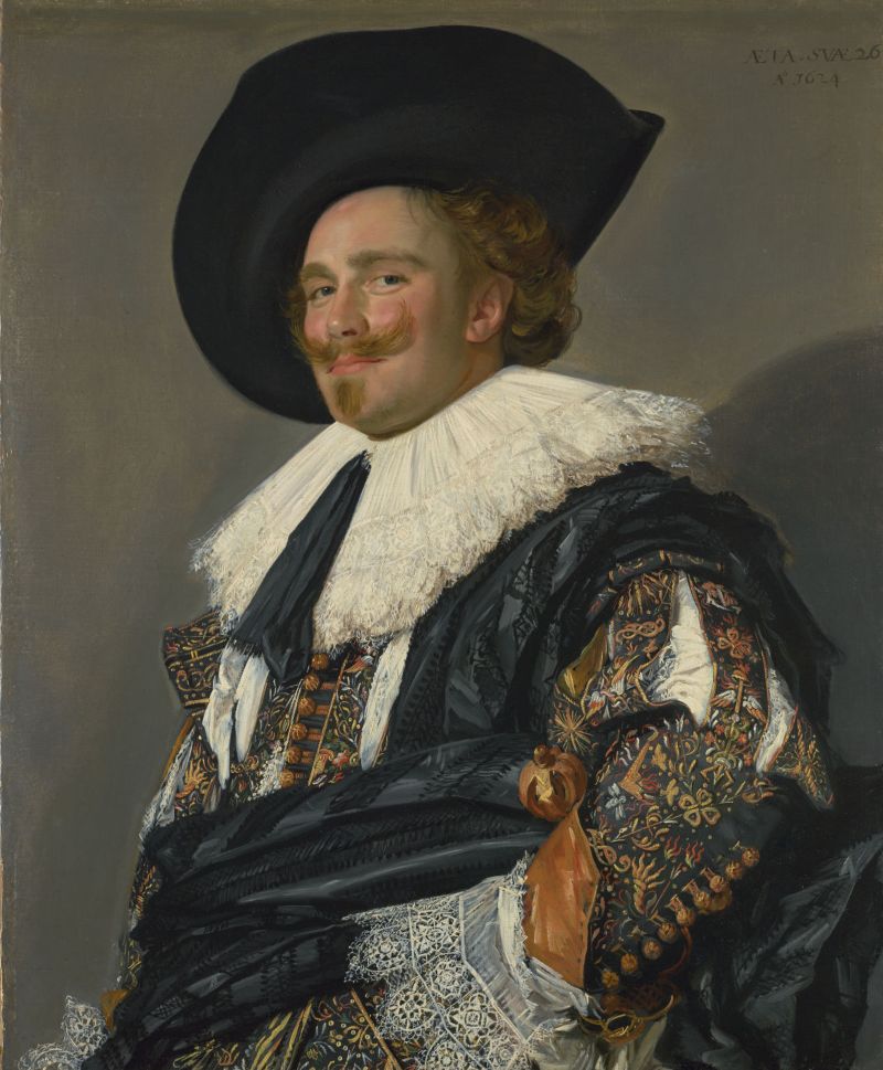 Frans Hals, De lachende cavalier, 1624